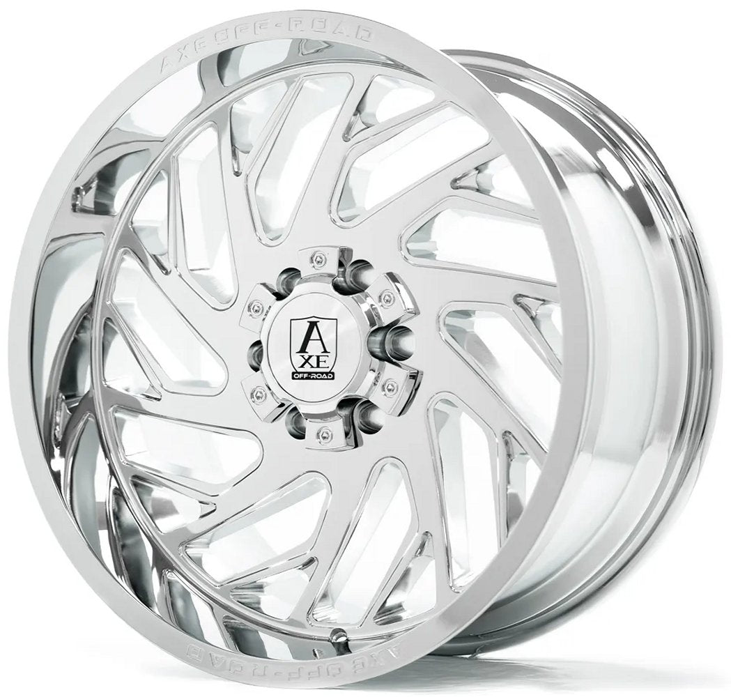 22x12 AXE Offroad Zeus Chrome (* May Require Trimming) 6x135 6x5.5/139.7 -44mm - Flex Offroad