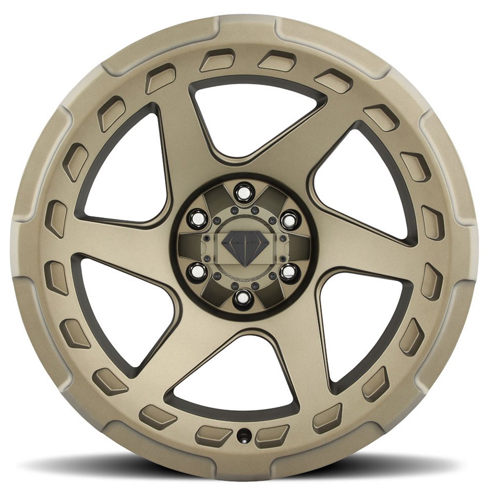 18x9 Blaque Diamond Off-Road BD-O728 Matte Bronze (Flow Forged)  6x135 6x5.5/139.7 -12mm