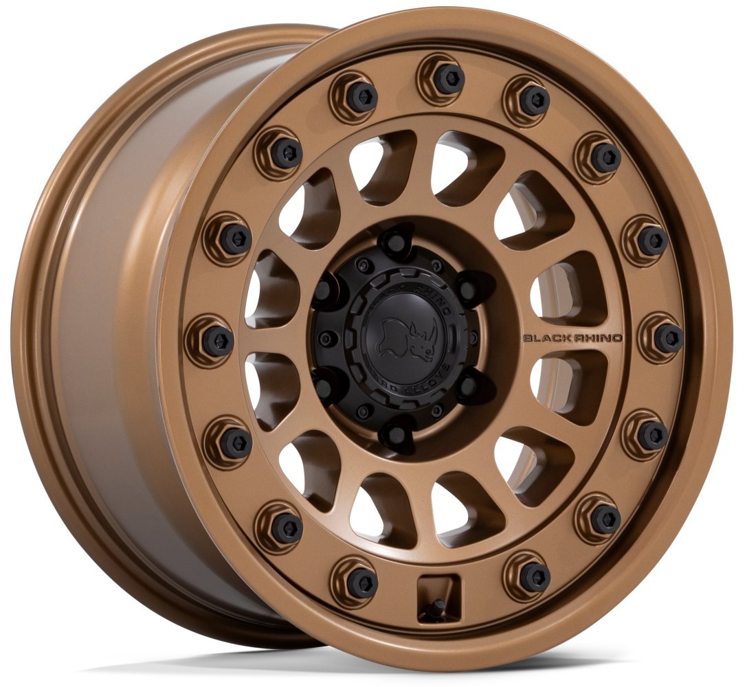 18x8.5 Black Rhino BR012 Outback Matte Bronze 5x5/127 0mm - Flex Offroad