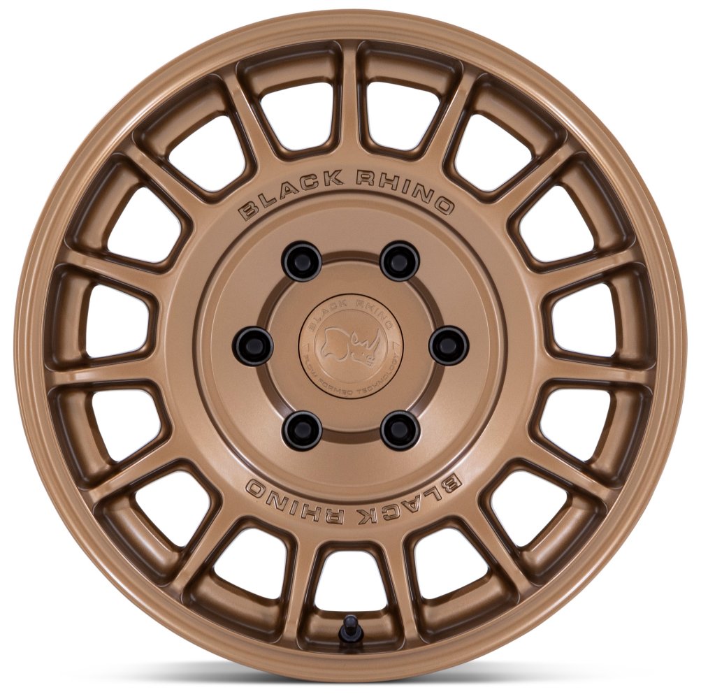 17X8.5 Black Rhino BR015 Voll Matte Bronze 5x130 25mm - Flex Offroad