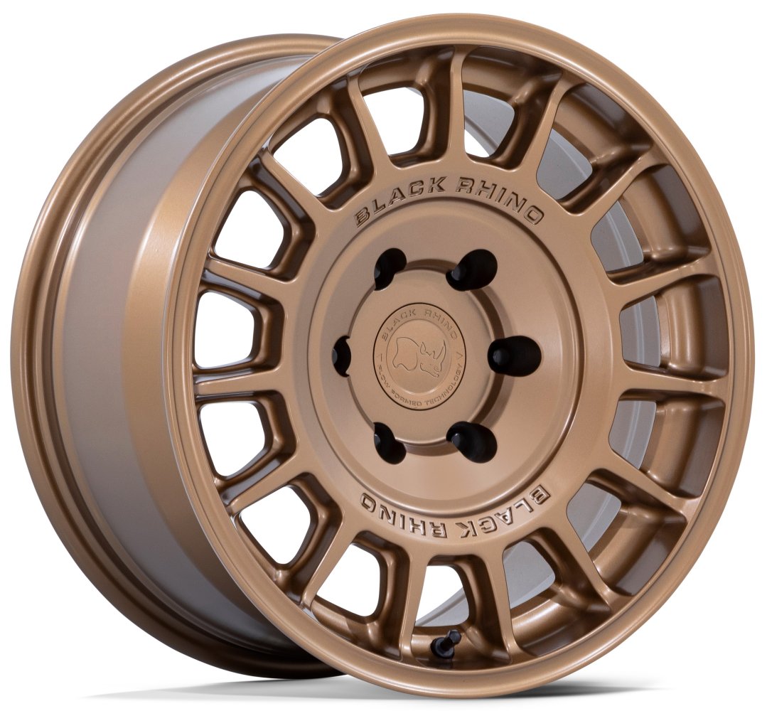 17X8.5 Black Rhino BR015 Voll Matte Bronze 5x130 25mm - Flex Offroad