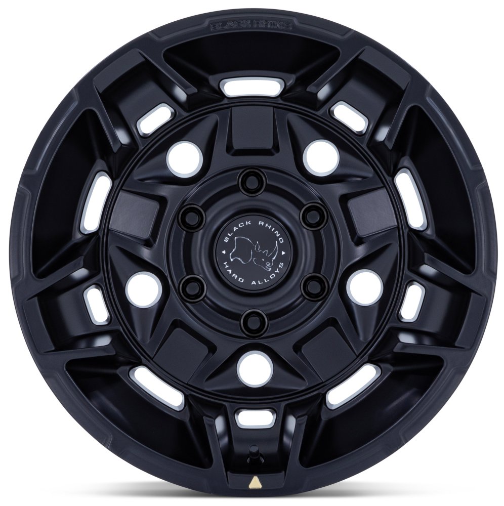 17X8.5 Black Rhino BR028 Guard Matte Black 5x130 25mm