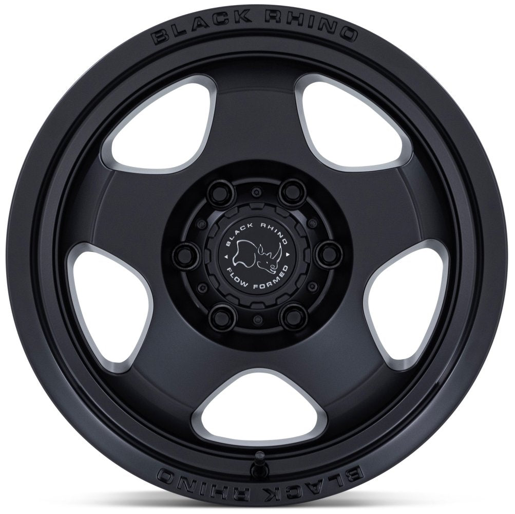 17X8 Black Rhino BR031 Sol Matte Black 5x4.5/114.3 30mm