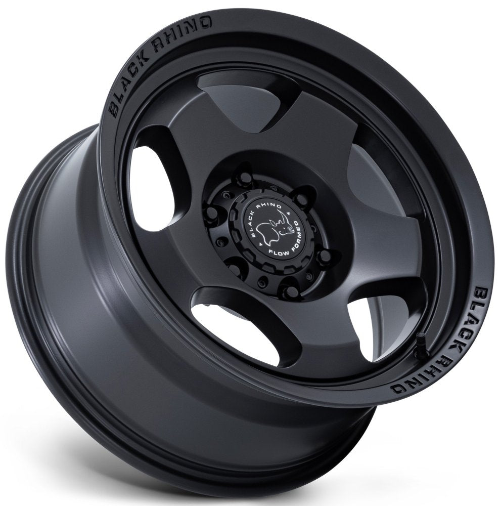 17X8 Black Rhino BR031 Sol Matte Black 5x4.5/114.3 30mm