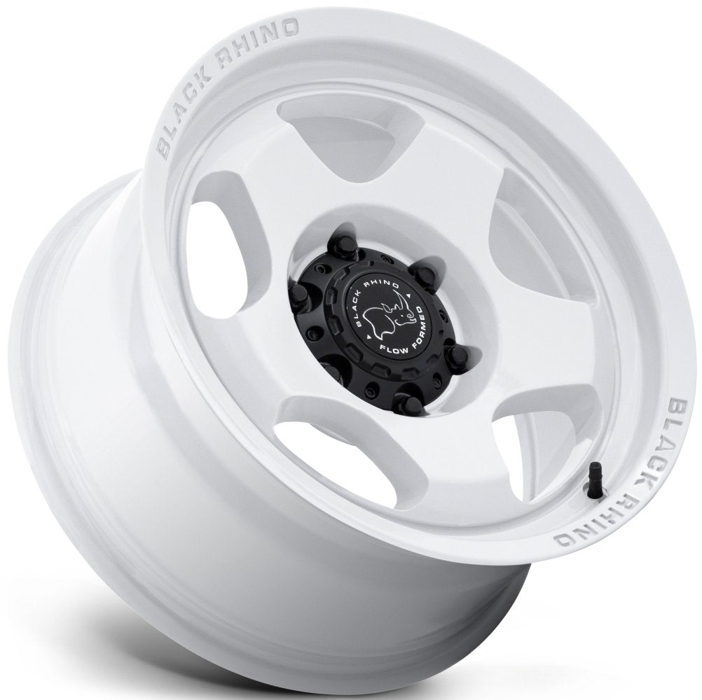 17X8 Black Rhino BR031 Sol Gloss White 5x110 38mm