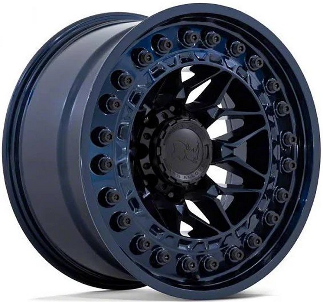 20x10 Black Rhino Alpha Midnight Blue 8x180 -18mm - Flex Offroad