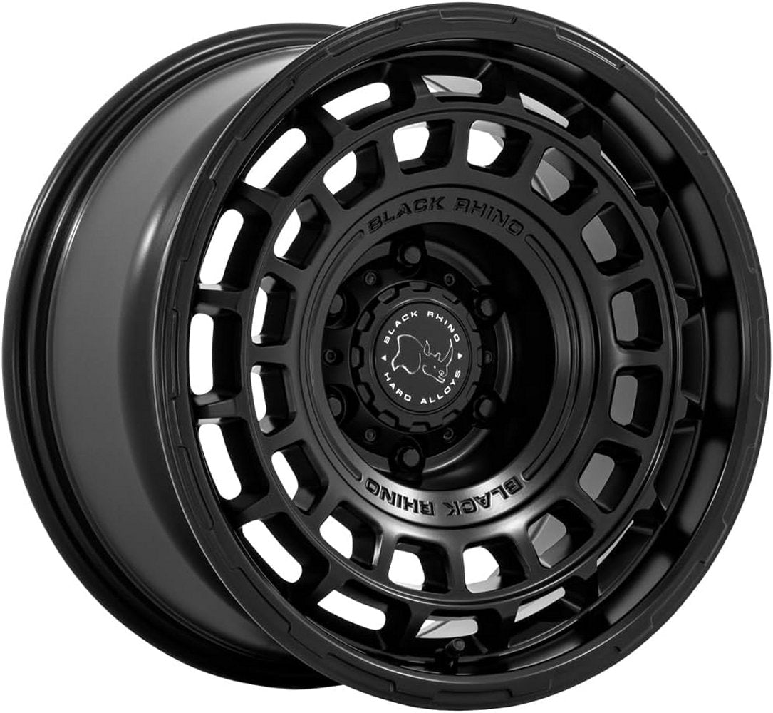 17X8.5 Black Rhino BR024 Awol Matte Black 5x130 25mm - Flex Offroad