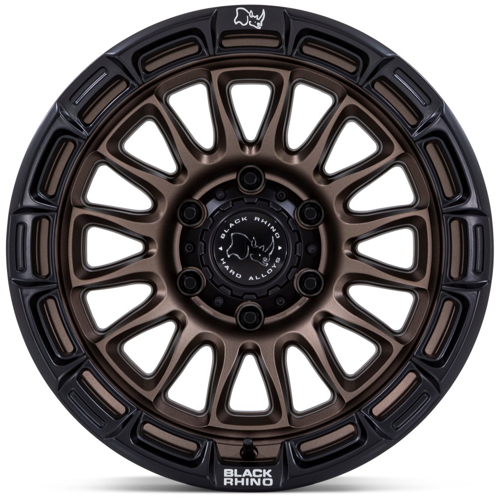 17X9 Black Rhino BR025 Rival Burnt Bronze w/ Matte Black Lip 5x5/127 -12mm - Flex Offroad