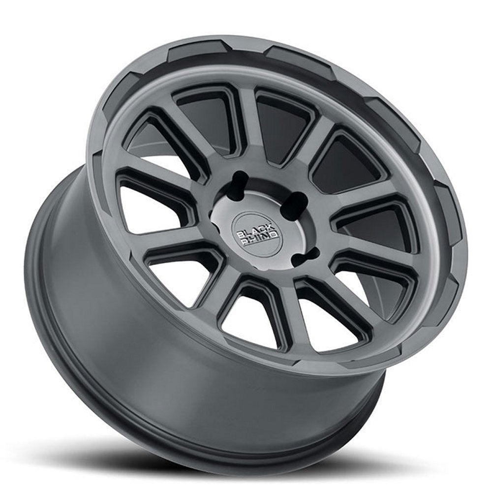 (Clearance - No Returns) 20x9.5 Black Rhino Chase Brushed Gunmetal (Rotary Forged) 5x5/127 -18mm - Flex Offroad