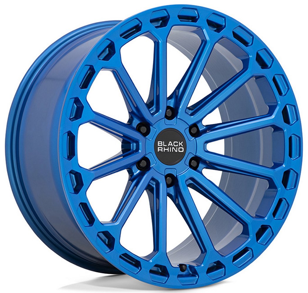 (Clearance - No Returns) 20x9.5 Black Rhino Kaizen Dearborn Blue (Rotary Forged) 6x4.5/114.3 18mm