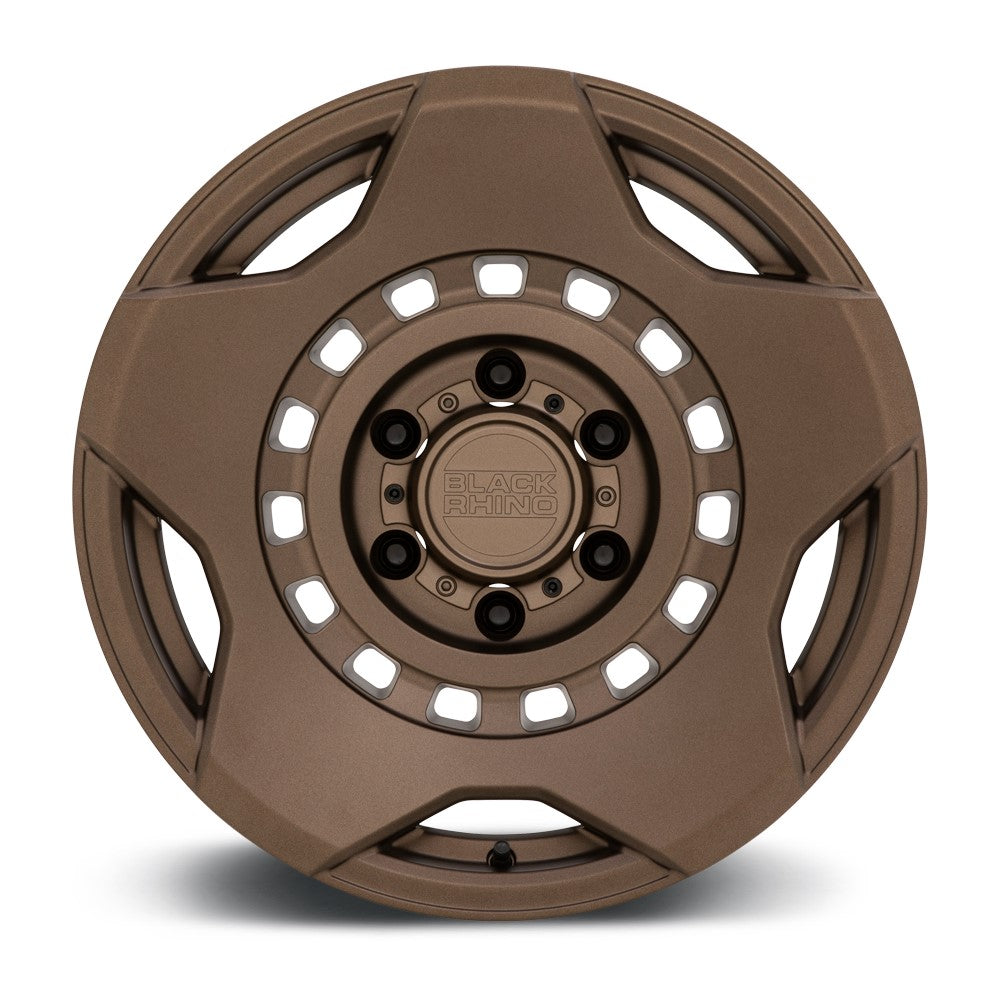 (Clearance - No Returns) 20x9 Black Rhino Muzzle Matte Bronze 5x5/127 -18mm - Flex Offroad