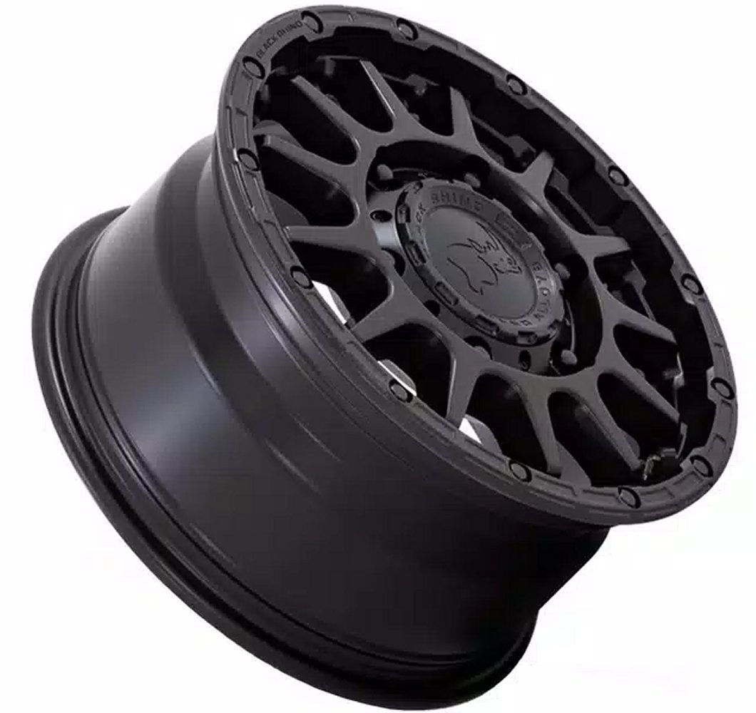 16x8 Black Rhino Sequoia Matte Black 6x130 38mm - Flex Offroad