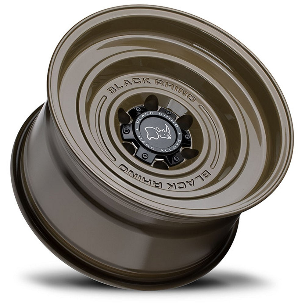 17x9.5 Black Rhino Solid Gloss Alligator Green 6x5.5/139.7 -12mm - Flex Offroad