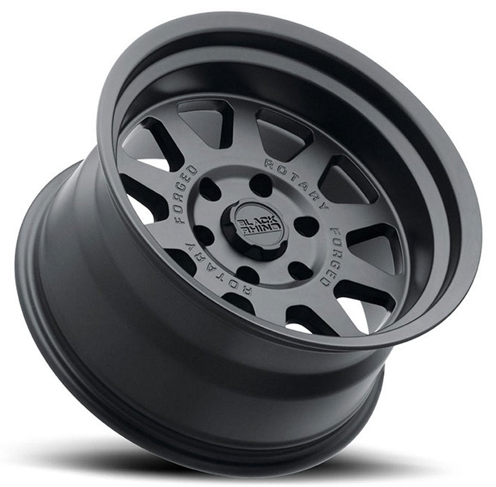 17x8 Black Rhino Stadium Matte Black 6x130 45mm - Flex Offroad