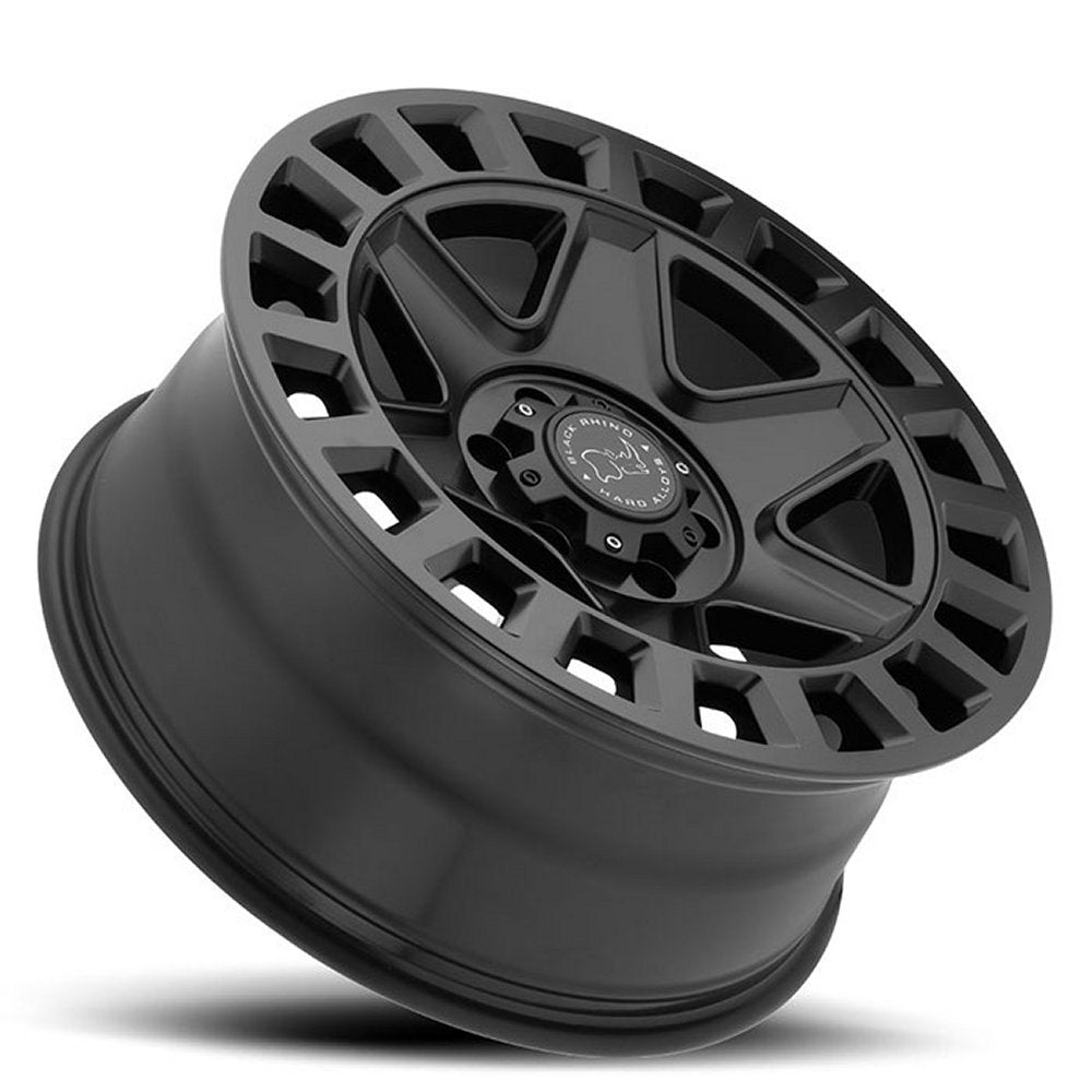17x8 Black Rhino York Matte Black 5x5/127 30mm - Flex Offroad