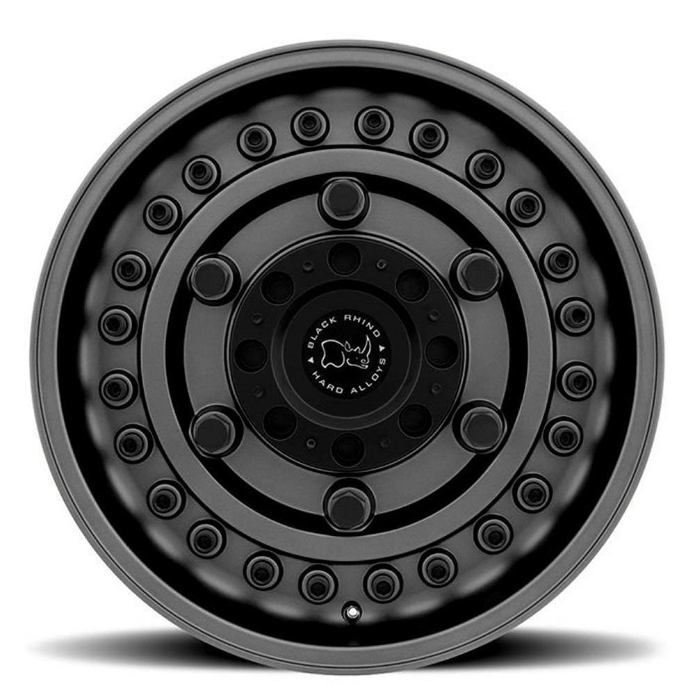 17x9.5 Black Rhino Armory Matte Gun Black 5x5/127 5x5.5/139.7 -18mm - Flex Offroad