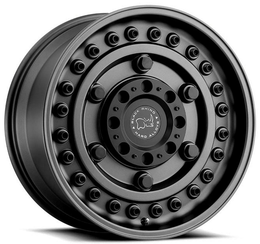 18x9.5 Black Rhino Armory Matte Gun Black 8x180 6mm - Flex Offroad