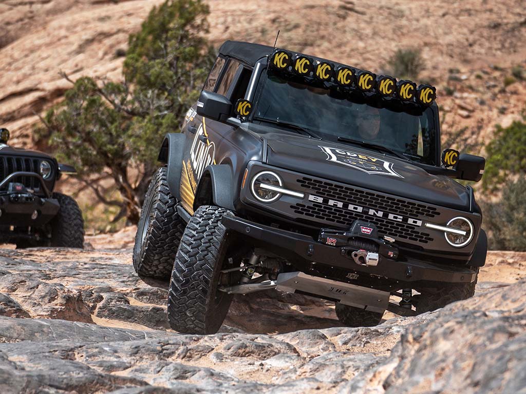 ICON 2021-2023 Ford Bronco, Hoss 2.0 Pkg, Rear, 0-1.75" Lift, 2.5 EXP Series Coilover 48612