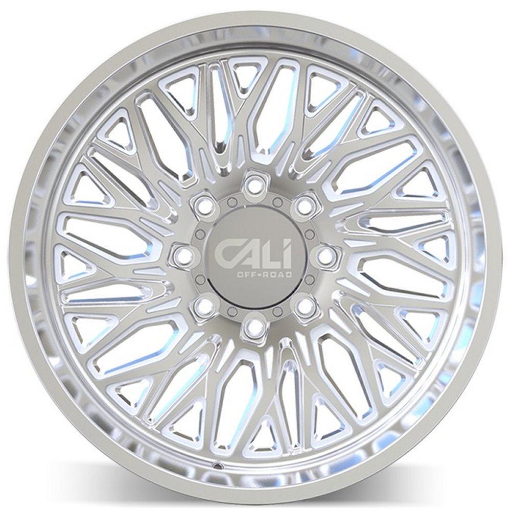 22x10 Cali-Off-Road Crusher 9118 Polished 8x170 -19mm - Flex Offroad