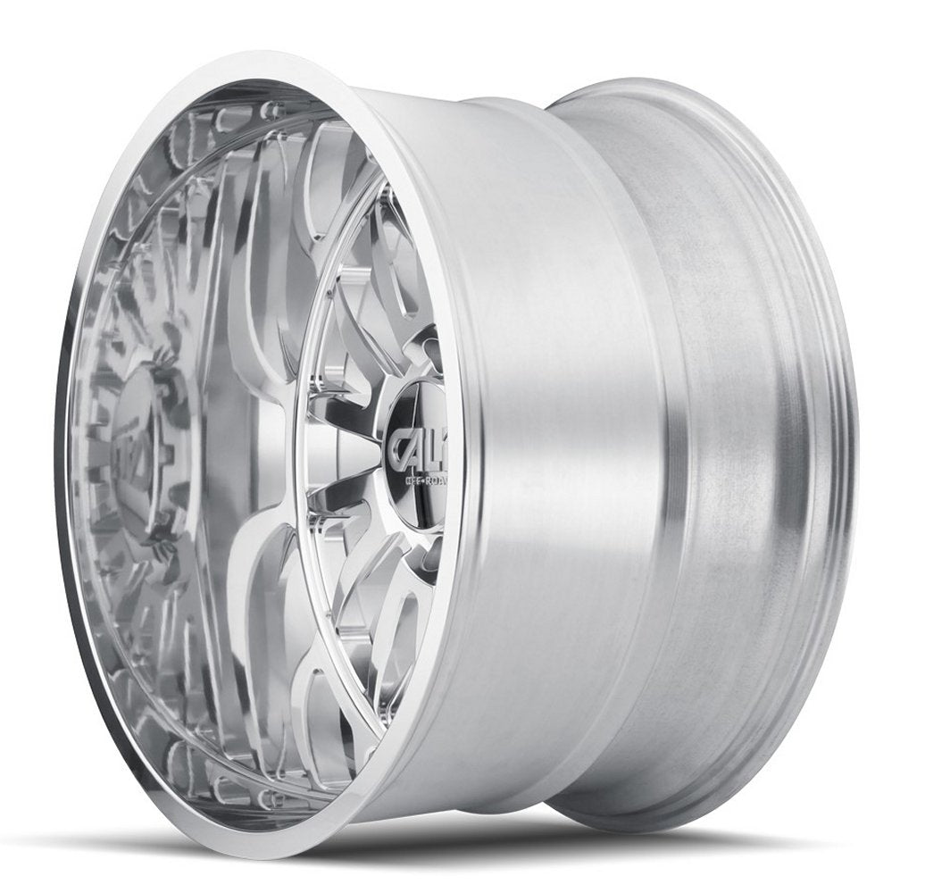20x10 Cali Off-Road Summit 9110PM Polished 8x180 -25mm - Flex Offroad