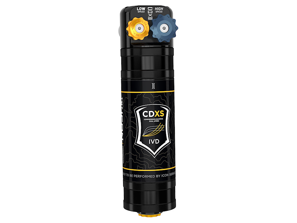 ICON 2024 Toyota Land Cruiser 250 Series/2024 Lexus GX550, 0-3" Lift, Rear, V.S. 2.5 Aluminum Series Shock Absorbers, Remote Reservoir w/ CDXS, Pair 57870xp
