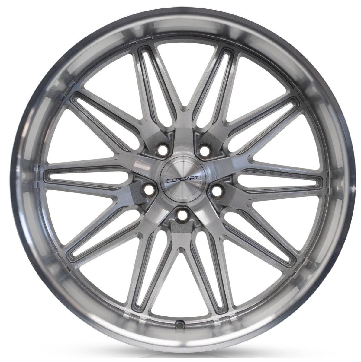 22x8.5 Corsart Alcatraz R510 Gloss Brushed Diamond Cut Lip 5x4.75/120.7 6mm