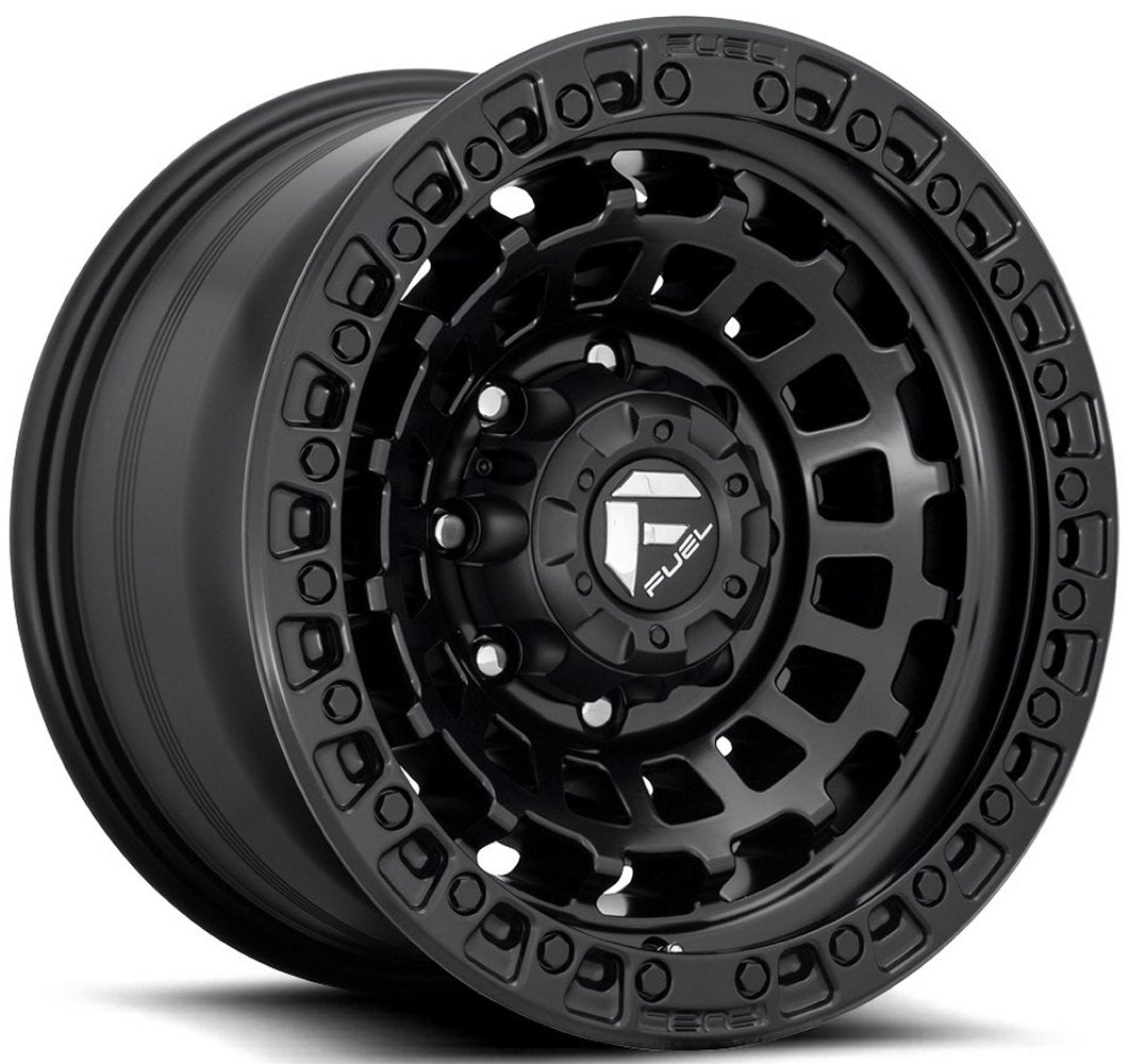 18x9 Fuel Off-Road Zephyr Matte Black D633 (Truck) 8x170 1mm - Flex Offroad