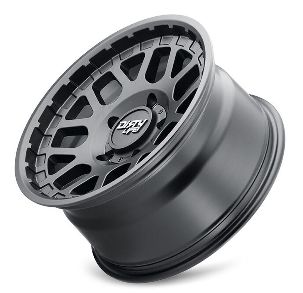 17x9 Dirty Life 9306 Mesa Matte Black 6x5.5/139.7 -12mm - Flex Offroad