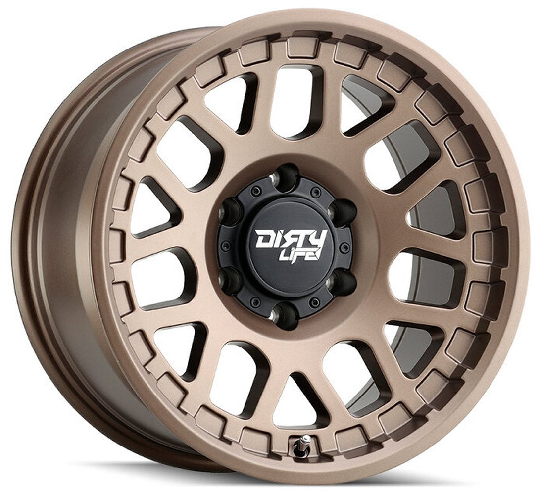 17x9 Dirty Life 9306 Mesa Dark Bronze 6x5.5/139.7 0mm - Flex Offroad