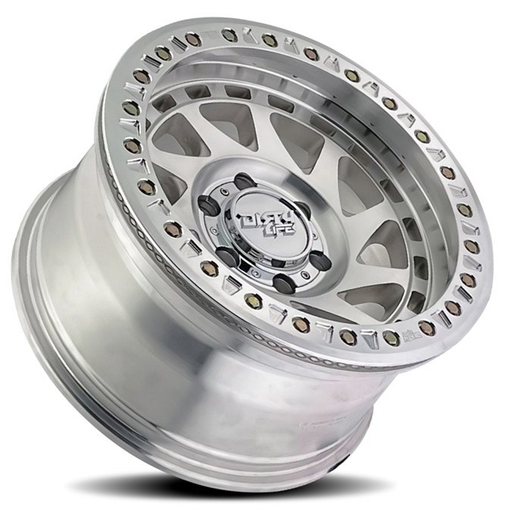 17x9 Dirty Life 9313 Nigma Race Beadlock Machined (True Beadlock) 6x5.5/139.7 -12mm - Flex Offroad