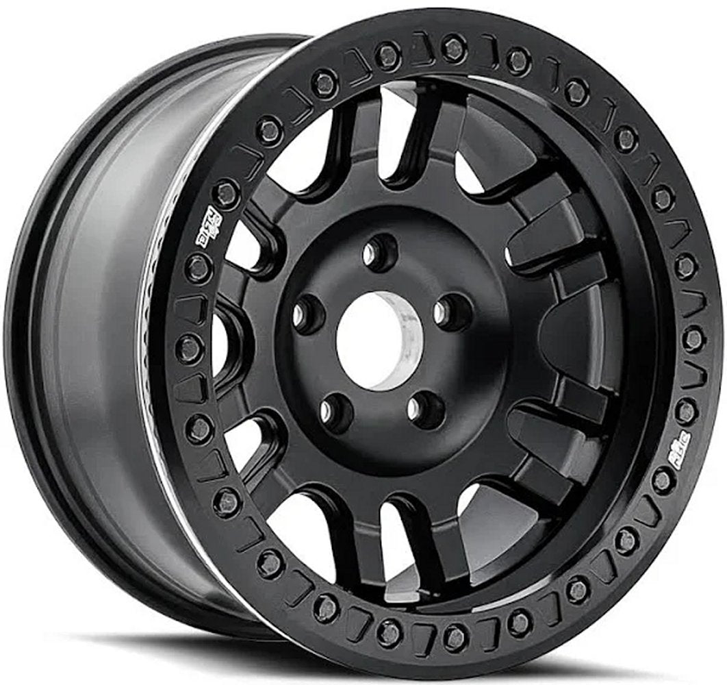 17x9 Dirty Life 9314 Canyon Race Beadlock Matte Black (True Beadlock) 5x5/127 -38mm - Flex Offroad