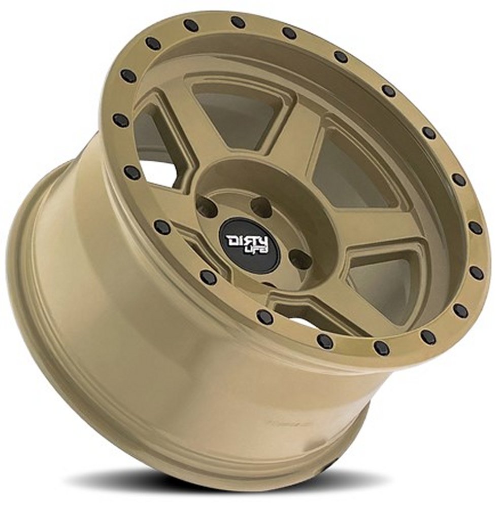 17x9 Dirty Life 9315 Compound Desert Sand 5x5/127 -38mm - Flex Offroad