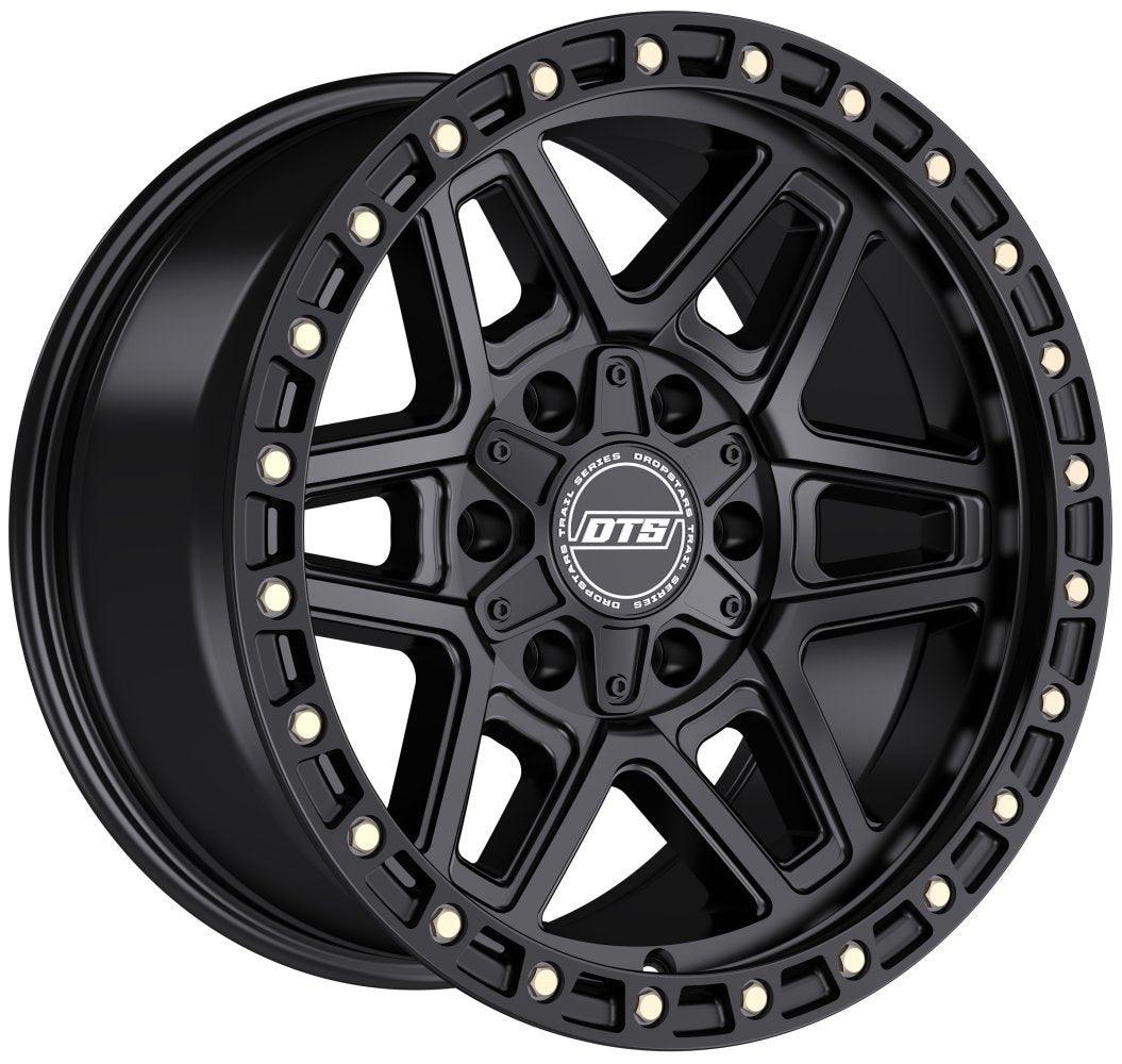 18X9 Dropstars 602SB Satin Black 5x5/127 5x5.5/139.7 -12mm