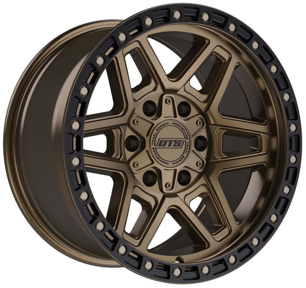 20X9 Dropstars 602SB Satin Bronze w/ Black Lip 6x135 6x5.5/139.7 18mm