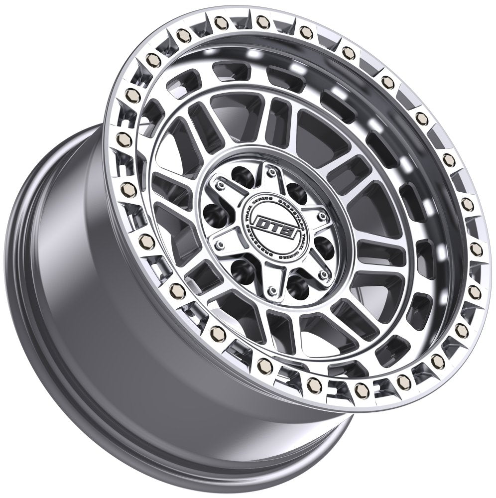 20X10 Dropstars 603MS Silver Machined 8x6.5/165 -19mm