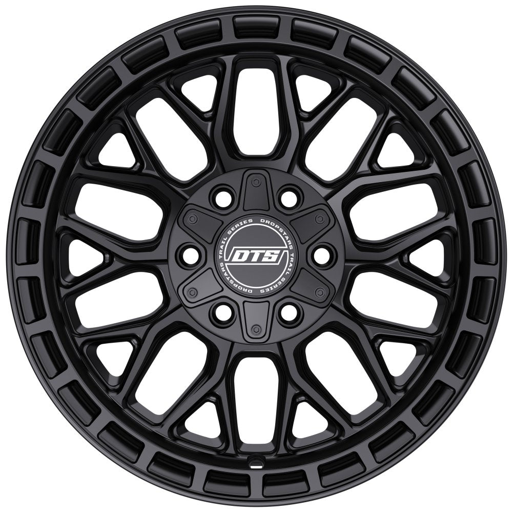 20X10 Dropstars 605SB Satin Black 5x5/127 5x5.5/139.7 -19mm