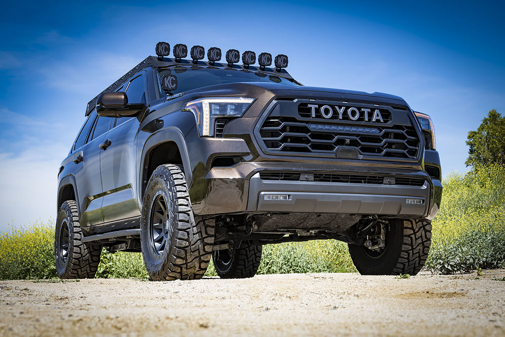ICON 2023-2025 Toyota Sequoia, 3-4.5" Lift, Stage 6 Suspension System, Billet, TRD K53236S