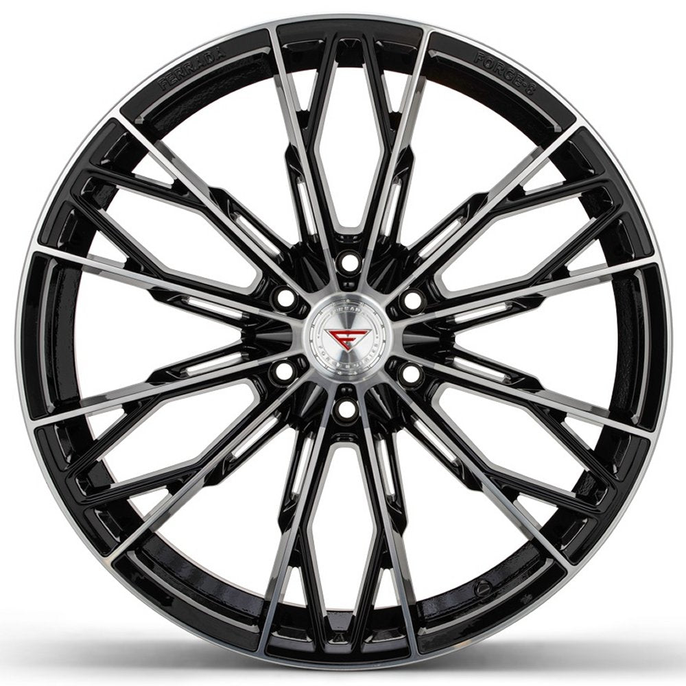 20x9.5 Ferrada Forge-8 Off-Road FTR11 Machine Black (Rotary Forged) 6x135 15mm - Flex Offroad