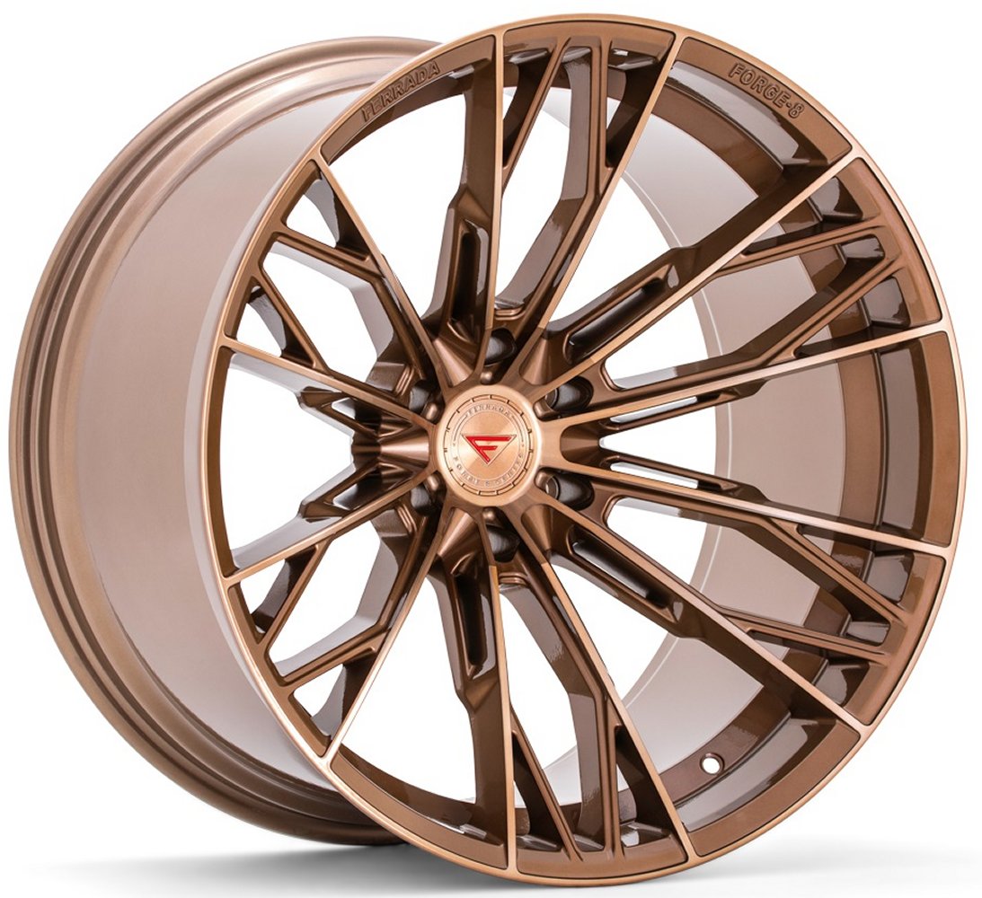 22x10 Ferrada Forge-8 Off-Road FTR11 Machine Cobre (Rotary Forged) 6x135 -18mm - Flex Offroad