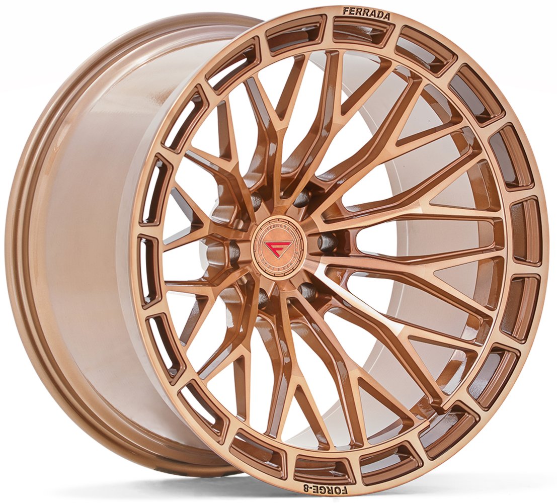 20x9.5 Ferrada Forge-8 Off-Road FTR12 Machine Cobre (Rotary Forged) 6x135 15mm - Flex Offroad