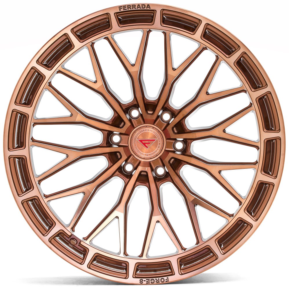 20x10 Ferrada Forge-8 Off-Road FTR12 Machine Cobre (Rotary Forged) 6x135 -18mm - Flex Offroad