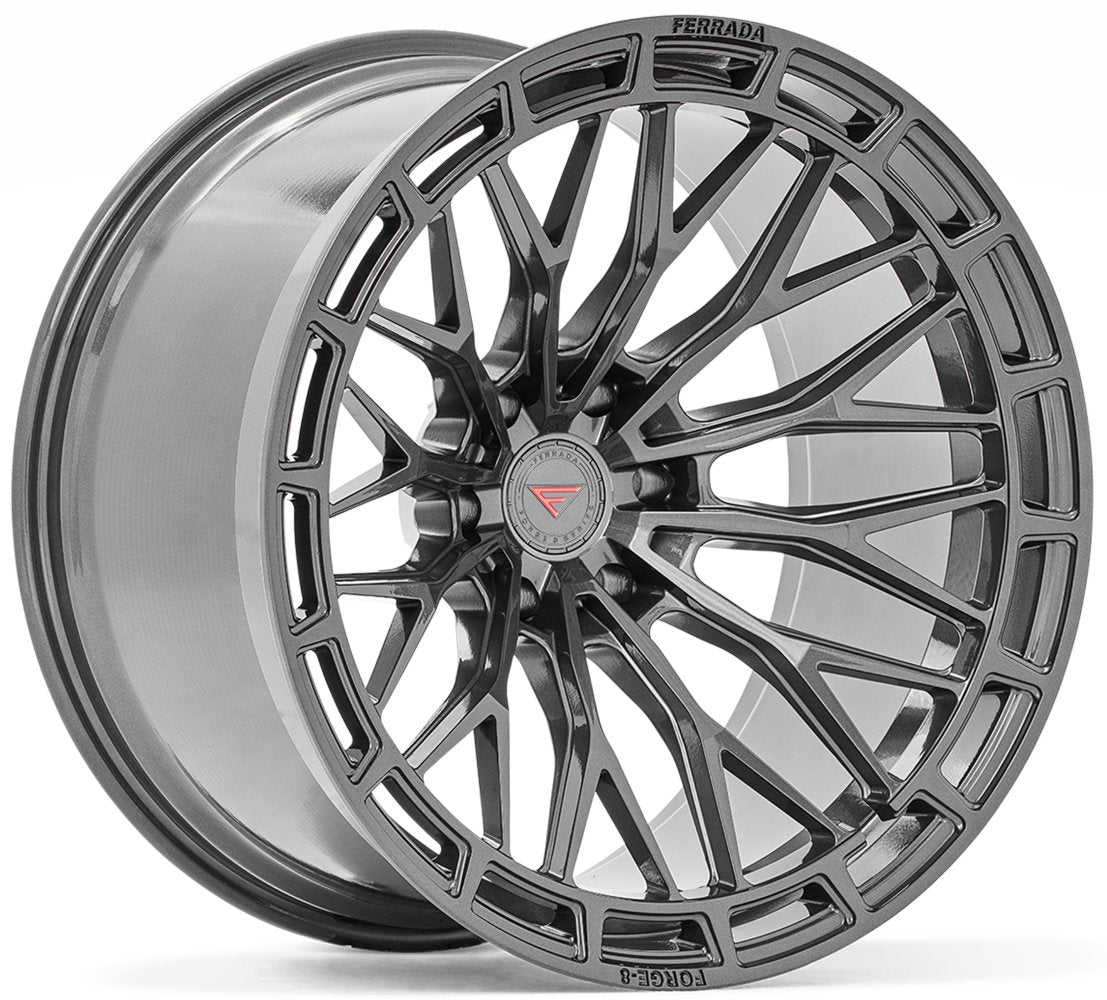 20x9.5 Ferrada Forge-8 Off-Road FTR12 Gloss Graphite (Rotary Forged) 6x135 15mm - Flex Offroad