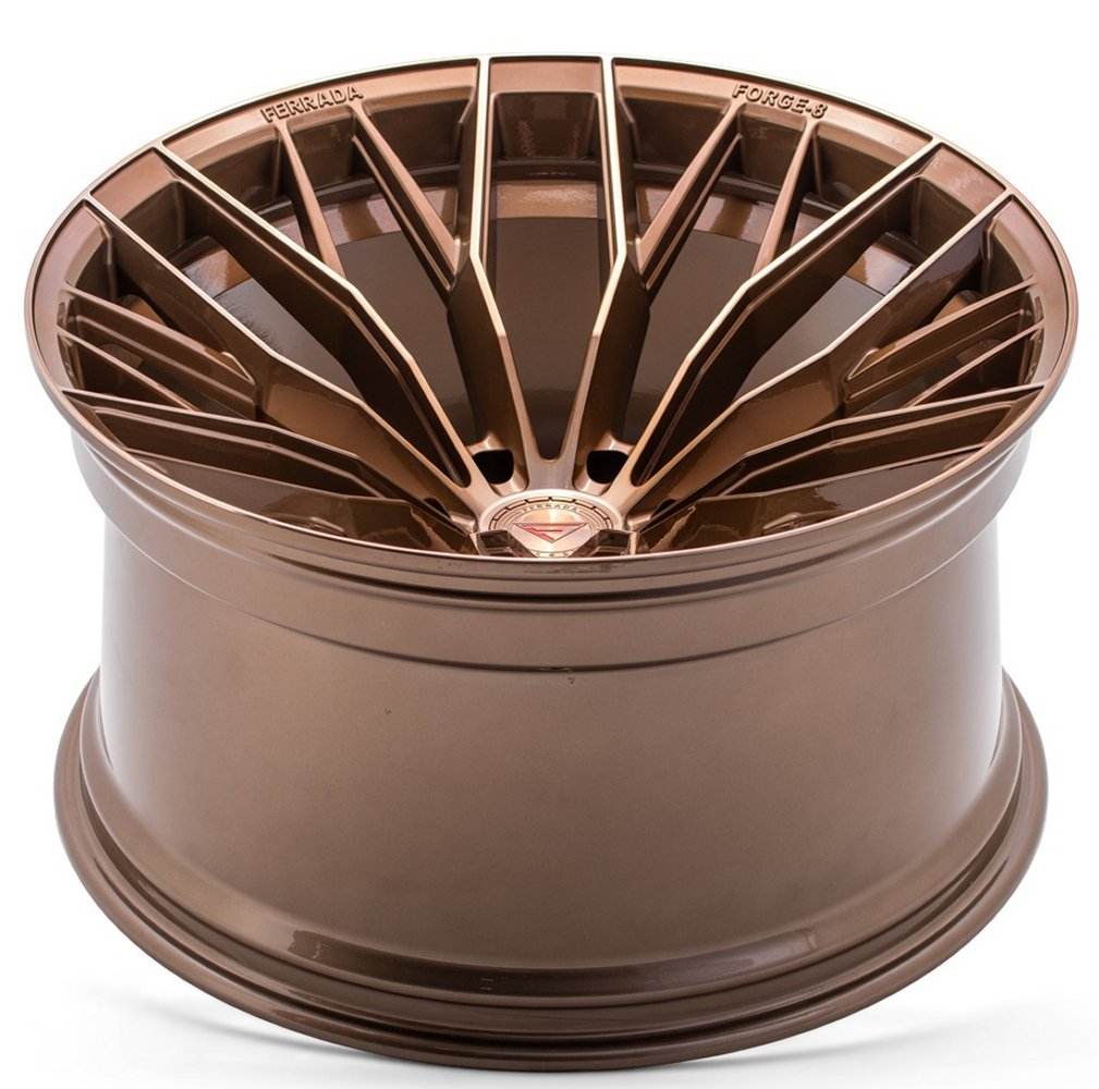 20x10 Ferrada Forge-8 Off-Road FTR9 Machine Cobre (Rotary Forged) 6x135 -18mm - Flex Offroad