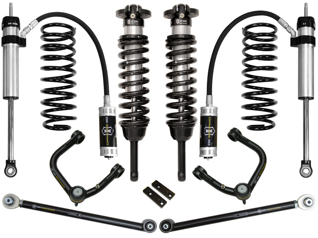 ICON 03-09 4RUNNER/FJ 0-3.5" STAGE 4 SUSPENSION SYSTEM W TUBULAR UCA k53054t