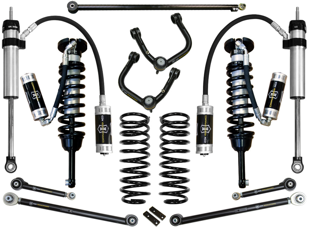 ICON 03-09 4RUNNER/FJ 0-3.5" STAGE 6 SUSPENSION SYSTEM W TUBULAR UCA k53056t