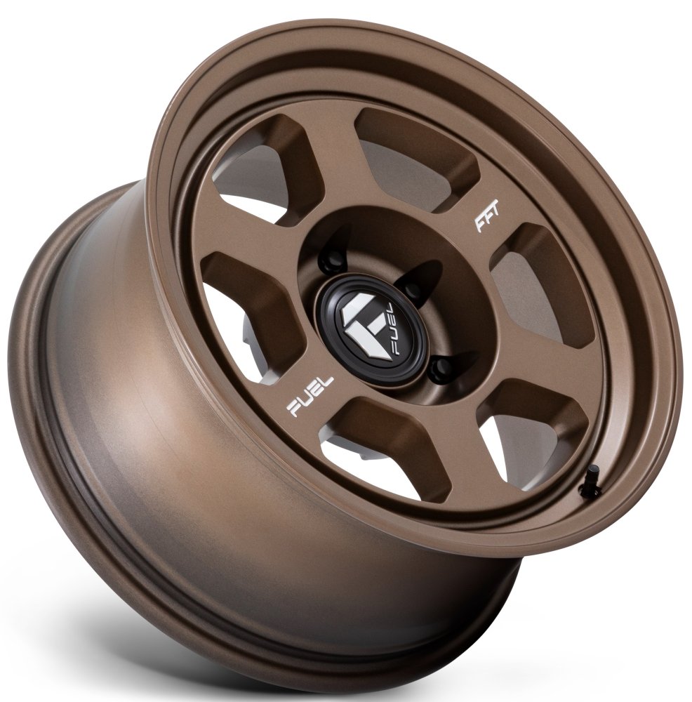 18X8.5 Fuel Off-Road Hype Matte Bronze FC860 5x150 10mm - Flex Offroad