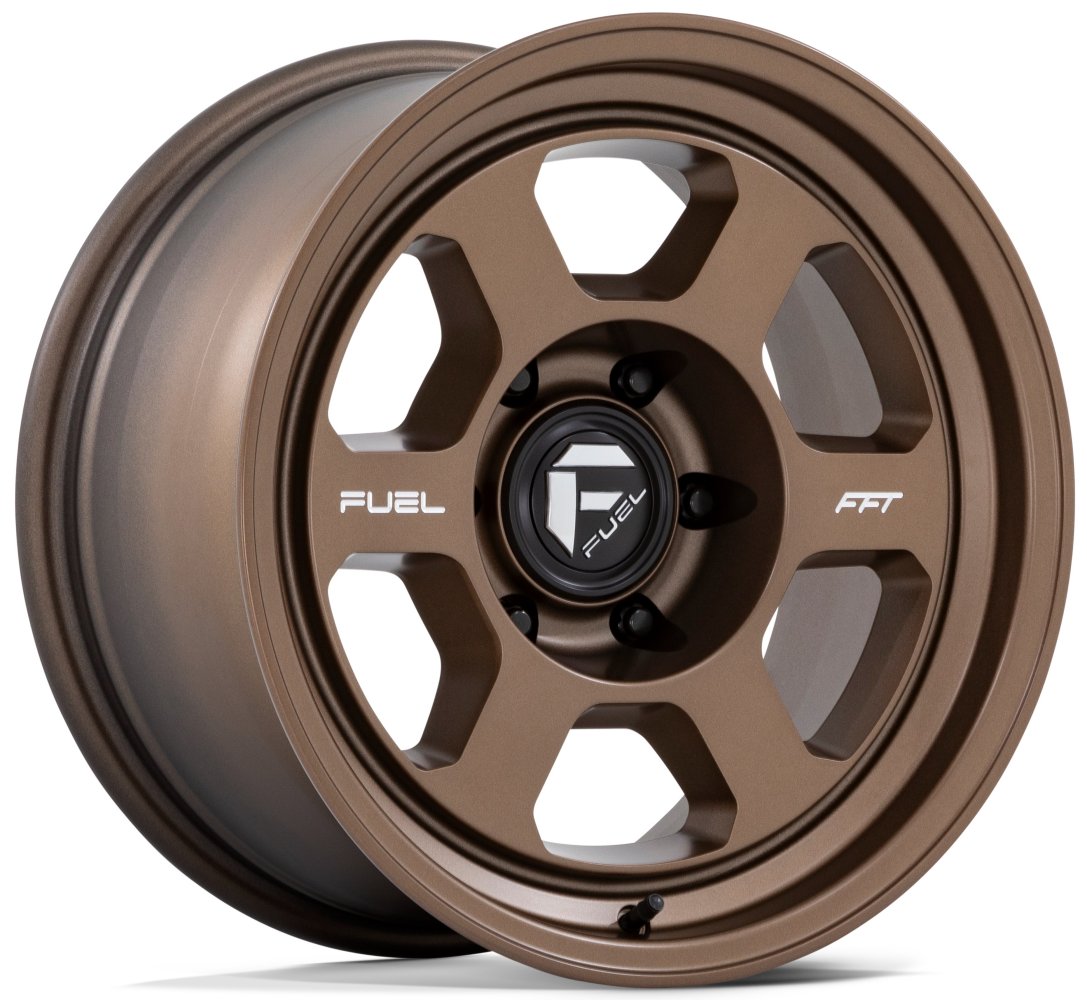 18X8.5 Fuel Off-Road Hype Matte Bronze FC860 5x150 10mm - Flex Offroad