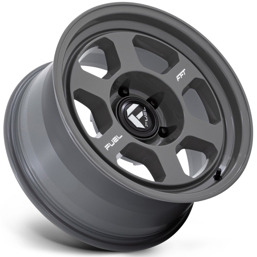 17X8.5 Fuel Off-Road Hype Battleship FC860 5x5/127 -10mm - Flex Offroad