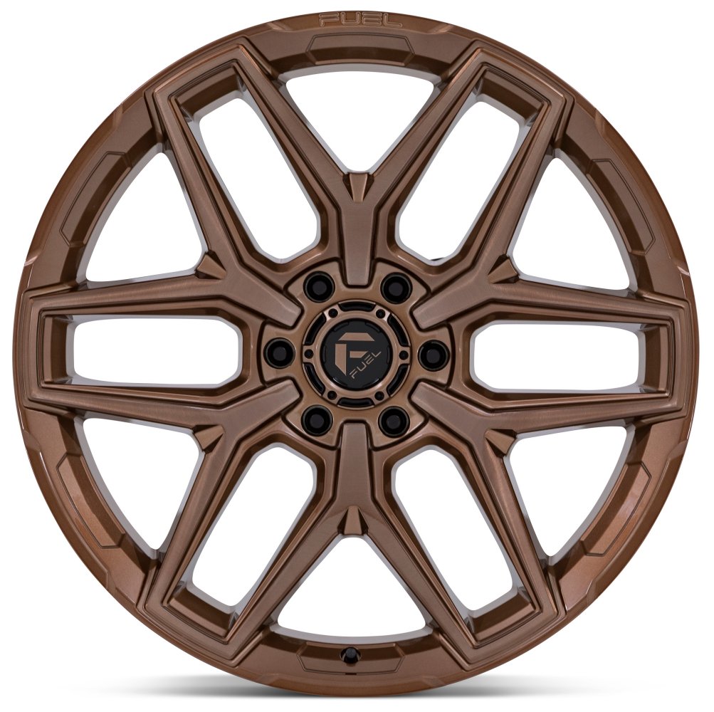 24x10 Fuel Off-Road Flux Platinum Bronze FC854 (* May Require Trimming) 6x5.5/139.7 0mm