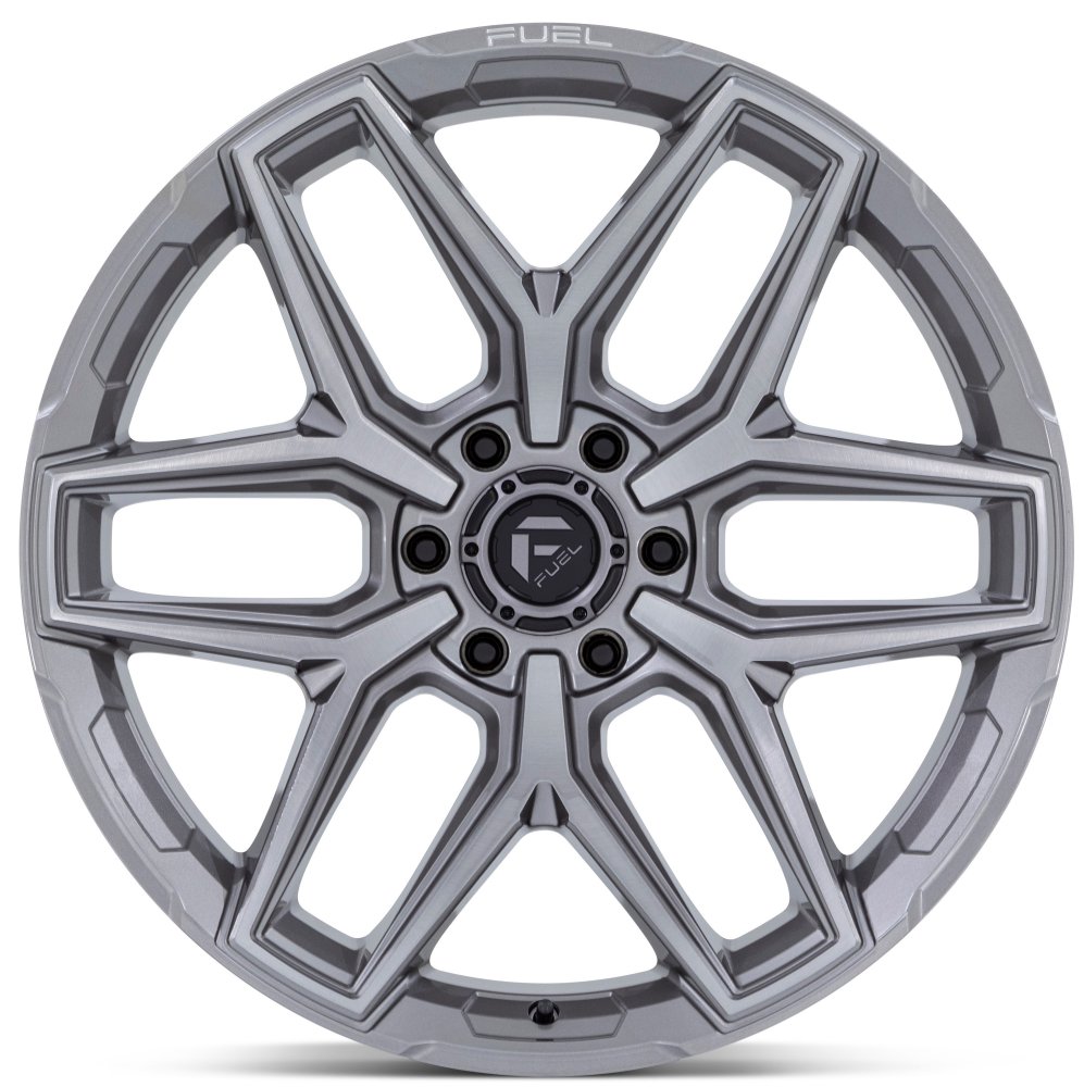 18x9 Fuel Off-Road Flux Platinum FC854 6x5.5/139.7 1mm